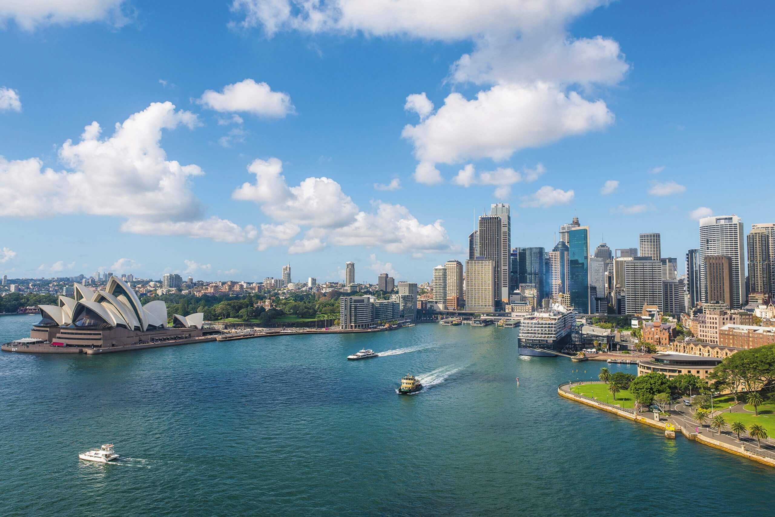 Beautiful view of Sydney