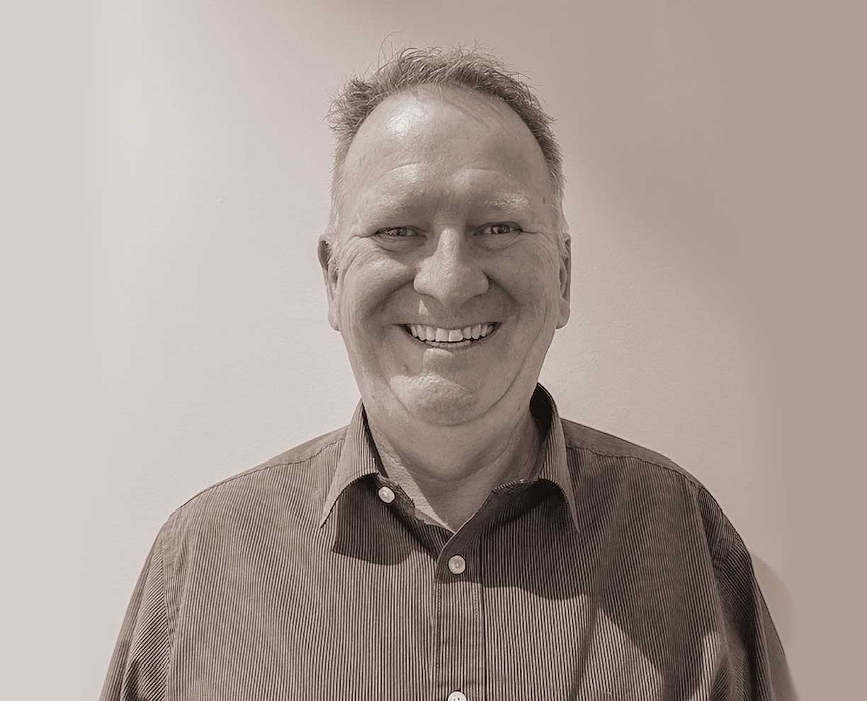 ACAP Adelaide Campus Manager Derek Milligan Headshot of man. Portrait of Campus Manager Derek Milligan