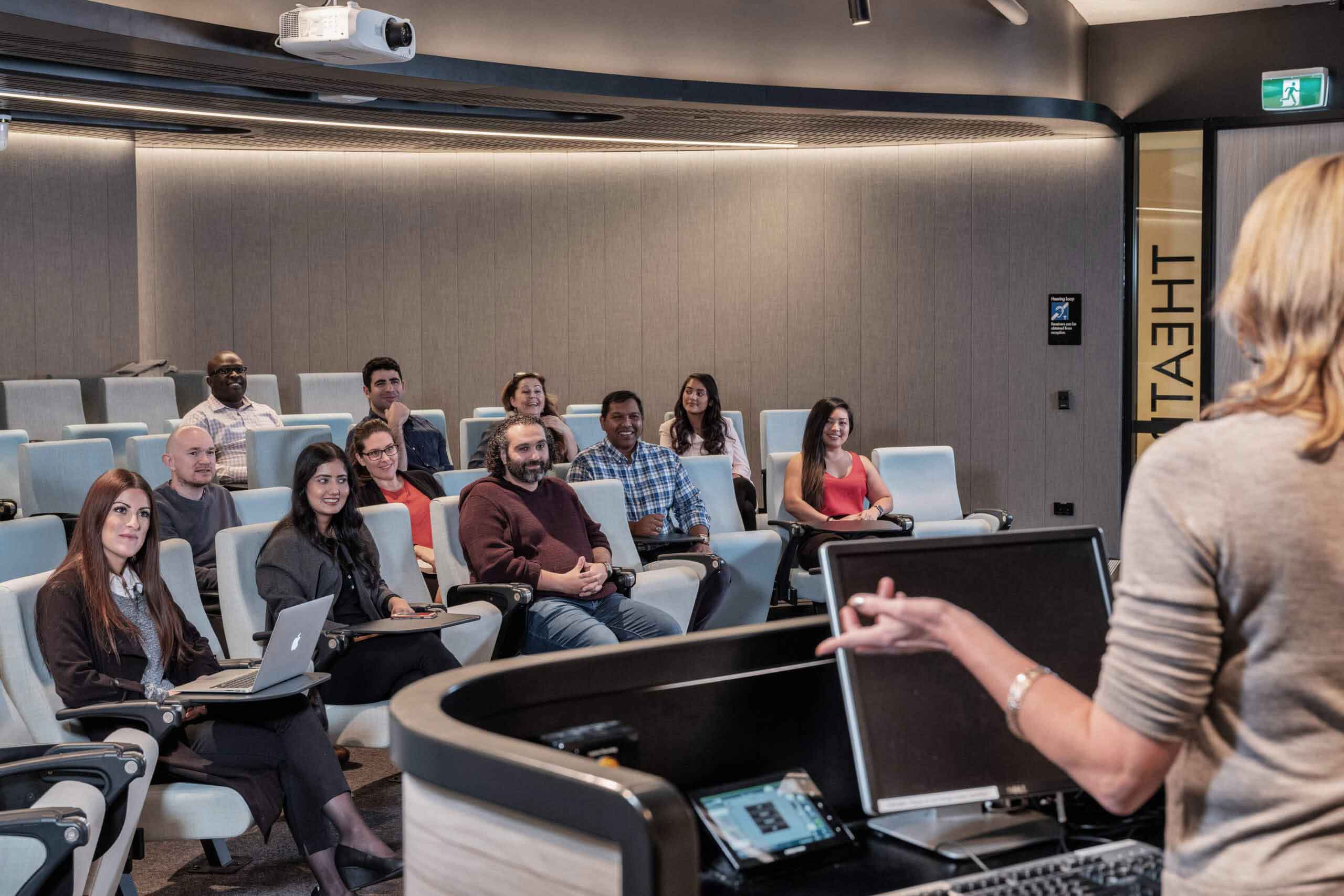 Students in the classroom