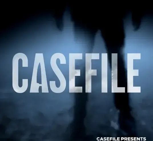 Design element to represent the Casefile podcast