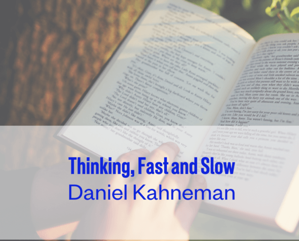 Thinking, Fast and Slow A design element to showcase the book suggestion for Thinking, Fast and Slow