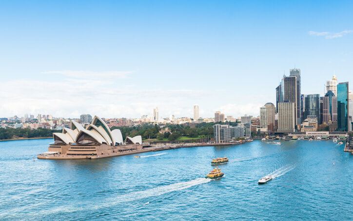 Sydney city view - information night tile image