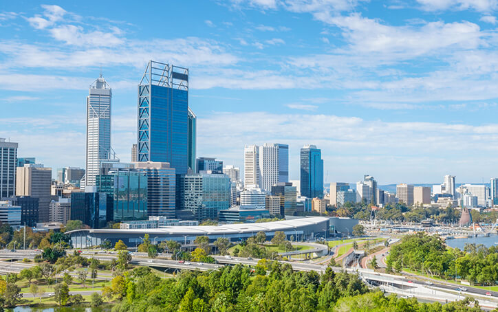 Perth city view campus info session