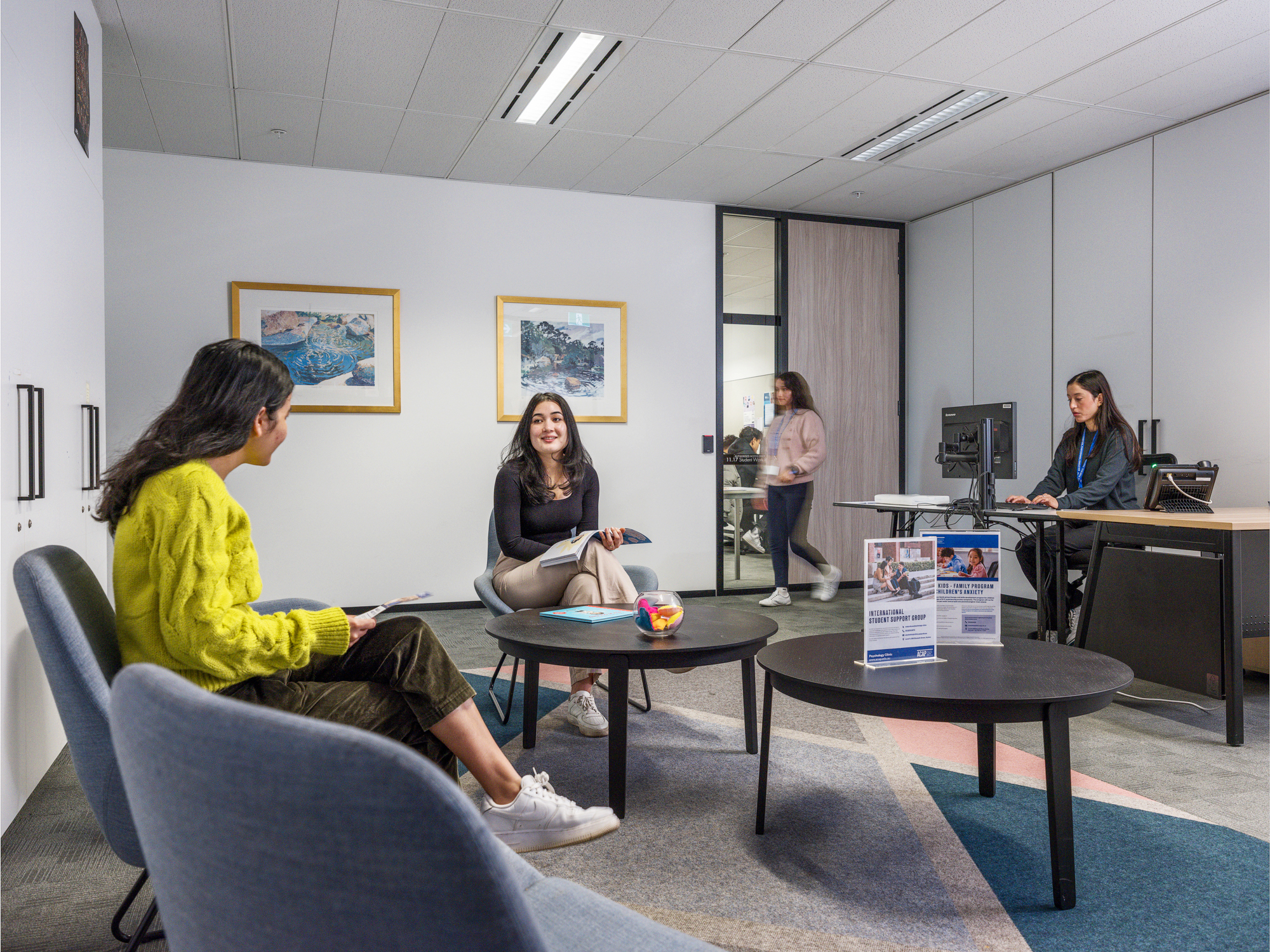 ACAP Clinic Waiting room at the ACAP Clinic