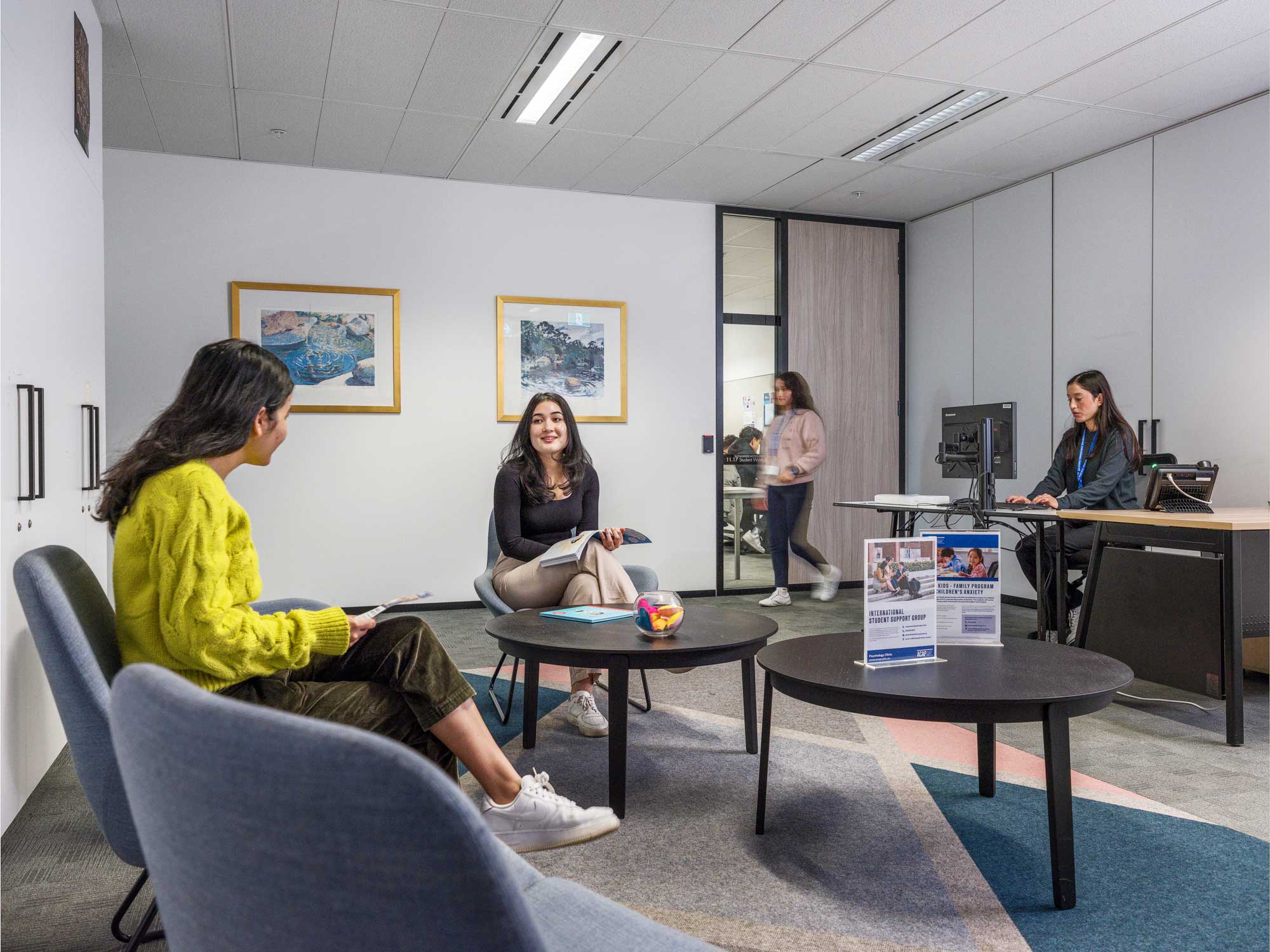 ACAP Clinic Waiting room at the ACAP Clinic